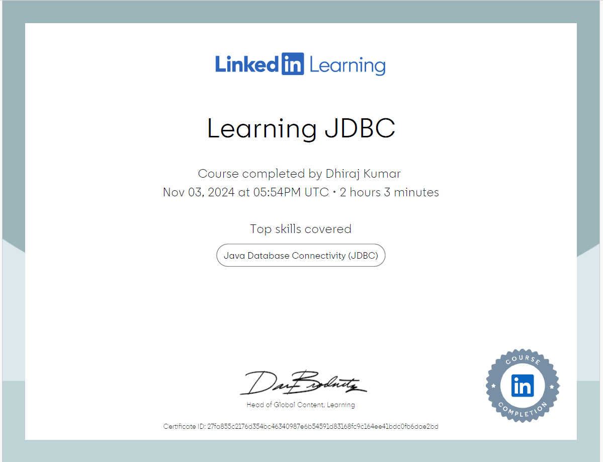 Certification 11